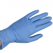BLUE NITRILE DISPOSABLE GLOVES XL